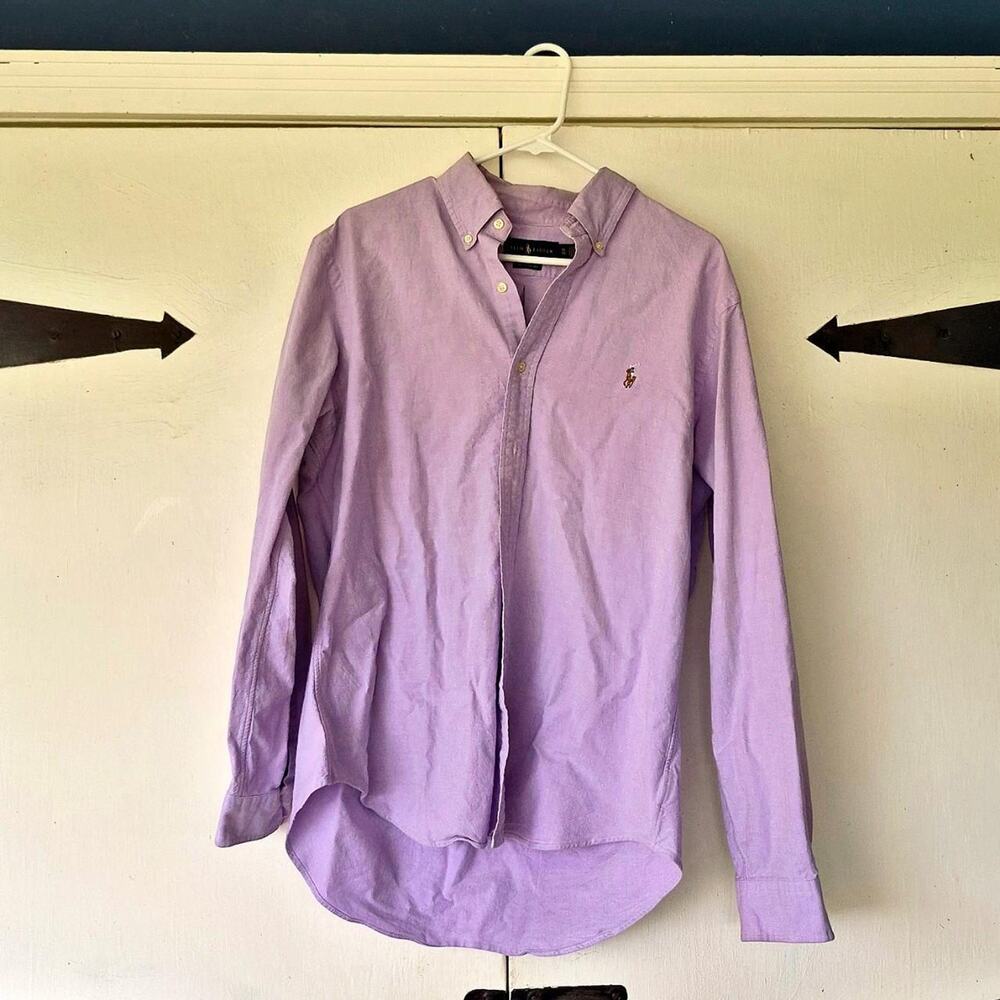 Polo ralph lauren pastel lavender button down
